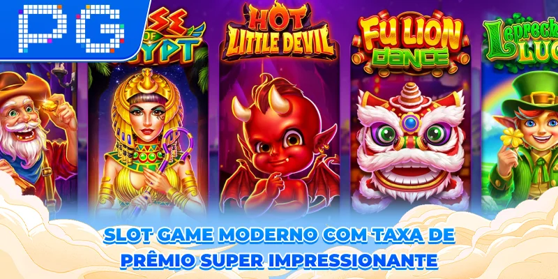 Slot game moderno com taxa de prêmio super impressionante